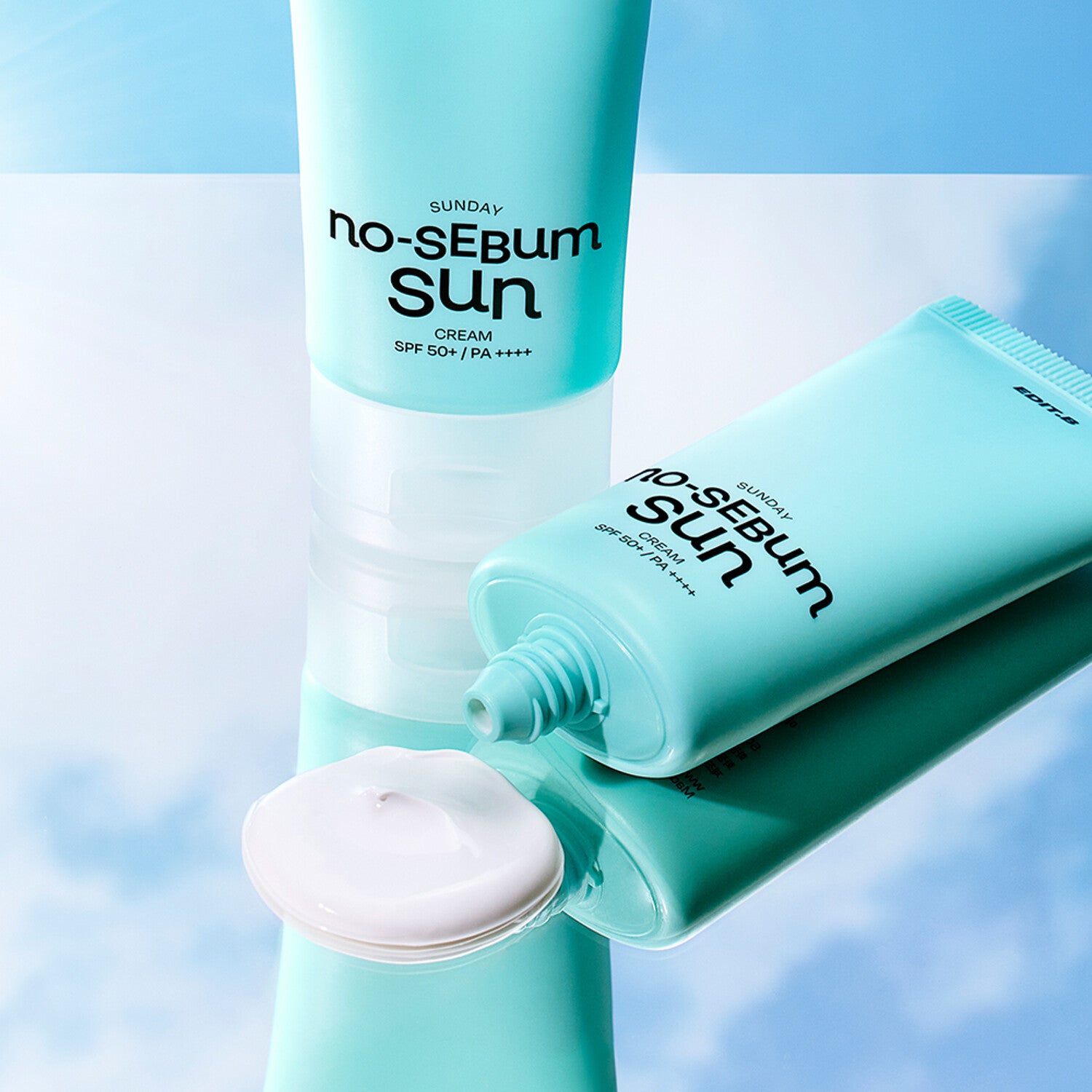 EDIT.B Sunday No-Sebum Sun Cream SPF50+ PA++++ 50ml | DODO SKIN
