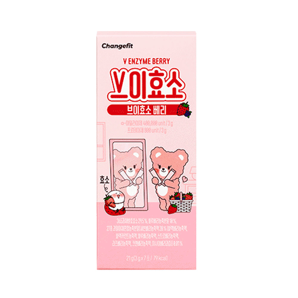 CHANGEFIT V Enzyme Berry 3g*30 Sticks / 3g*7 Sticks
