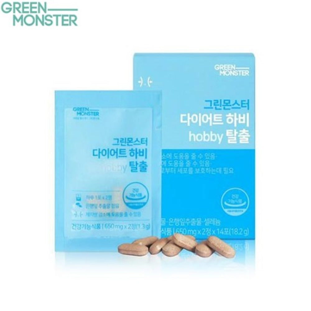 Green Monster Escape From Diet Hobby 650mg*28 Cápsulas