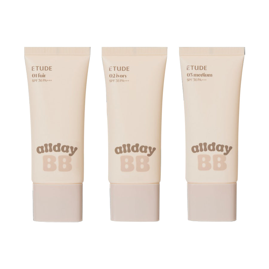 ETUDE All Day BB Cream SPA36 PA+++ 35ml 3colors