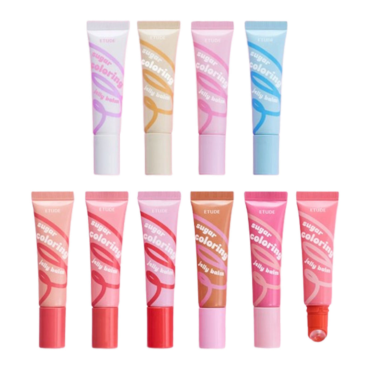 ETUDE Sugar Coloring Jelly Balm 9g 10 Colors
