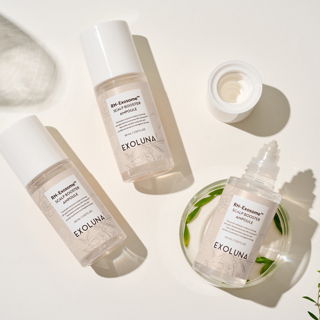 EXOLUNA RN-Exosome™ Scalp Booster Ampoule 60ml + RN-Exosome™ Activator 40mg