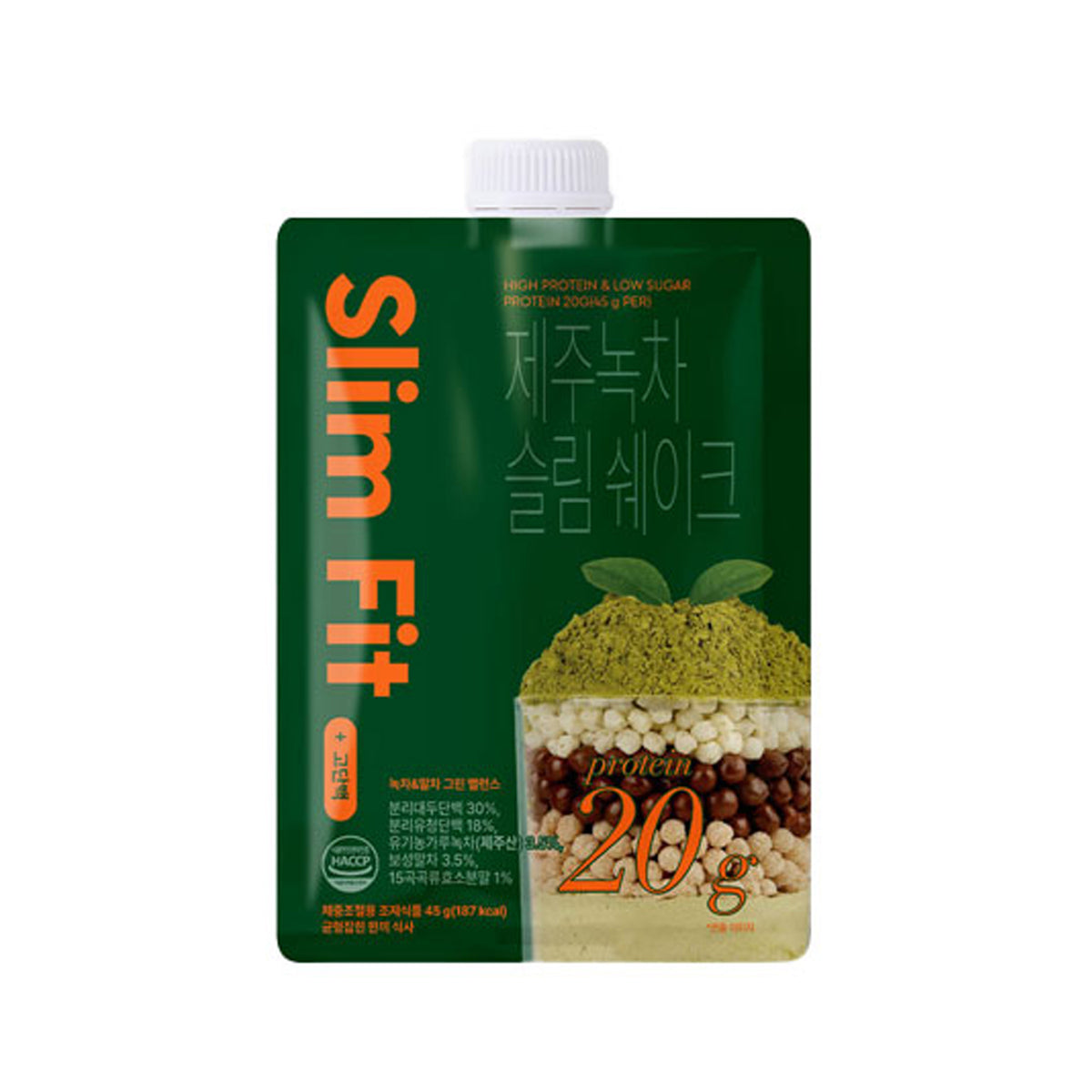 EXTREME Jeju Green Tea Slim Shake (45g x 7 pouch)