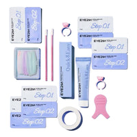 EYE2IN Eyelash Fit Self Perm Trial Kit – 5 Uses (Lash Balms Included)