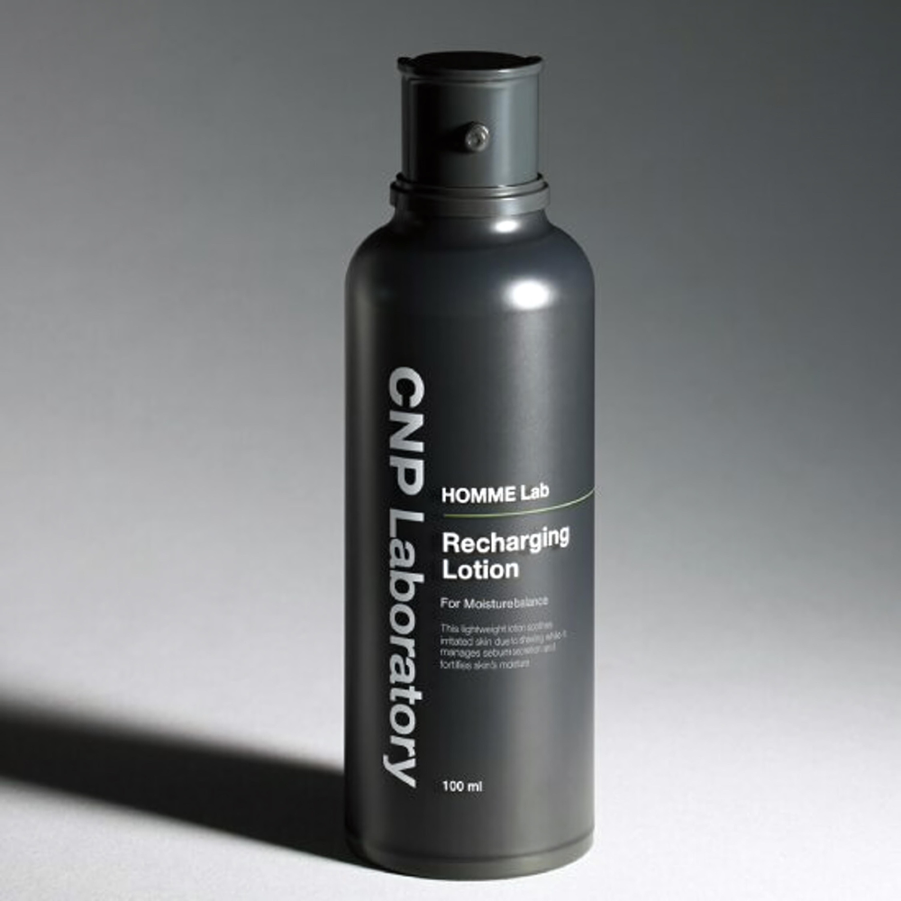 CNP Homme Lab Recharging Lotion 100ml Special Set (+Toner 31ml & Cleansing Foam 50ml)