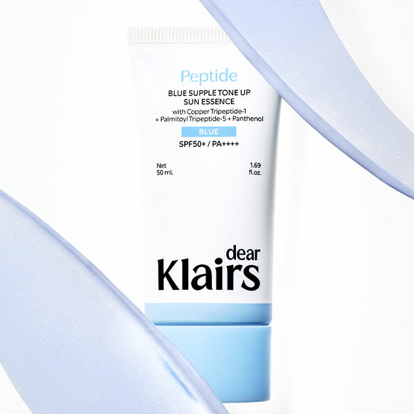 dear, klairs Blue Supple Tone-Up Sun Essence 50ml