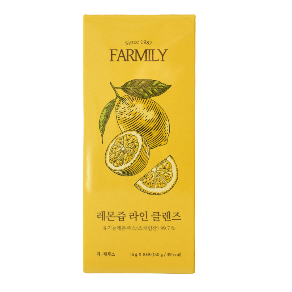 FARMILY Lemon Juice Line Cleanse – 2-Month Program (6 Boxes)