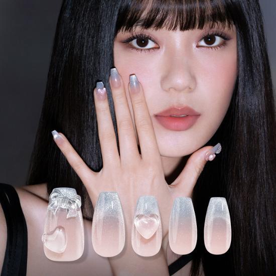 Puntas de uñas con el traje de dedo Línea de piezas premium adicionales