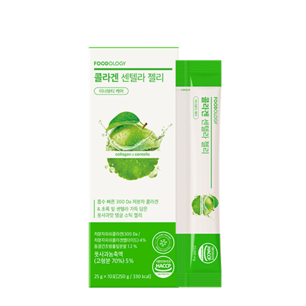 FOODOLOGY Collagen Centella Jelly 10 Sticks