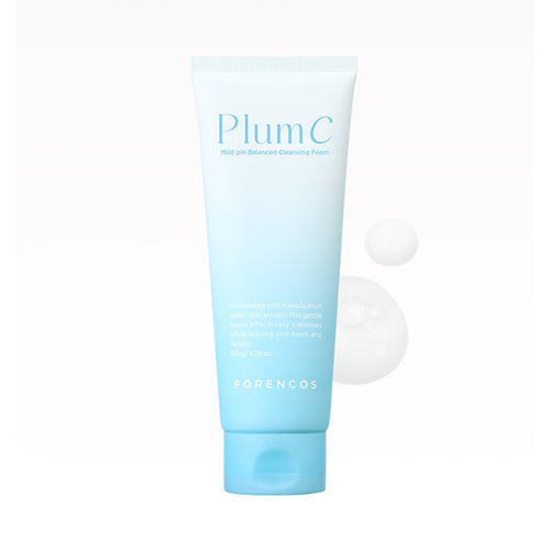 FORENCOS Plum C Mild pH-Balanced Cleansing Foam 150ml