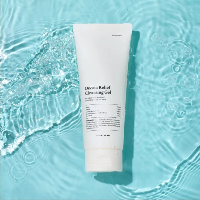 FORETDERM. Derma Relief Vegan Low-pH Cleansing Gel 200ml