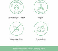 FORETDERM. Gentle Micro Low-pH Cleansing Whip 200ml