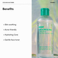 FRANKLY Cica 80% & Hyaluronic Acid Toner 260ml