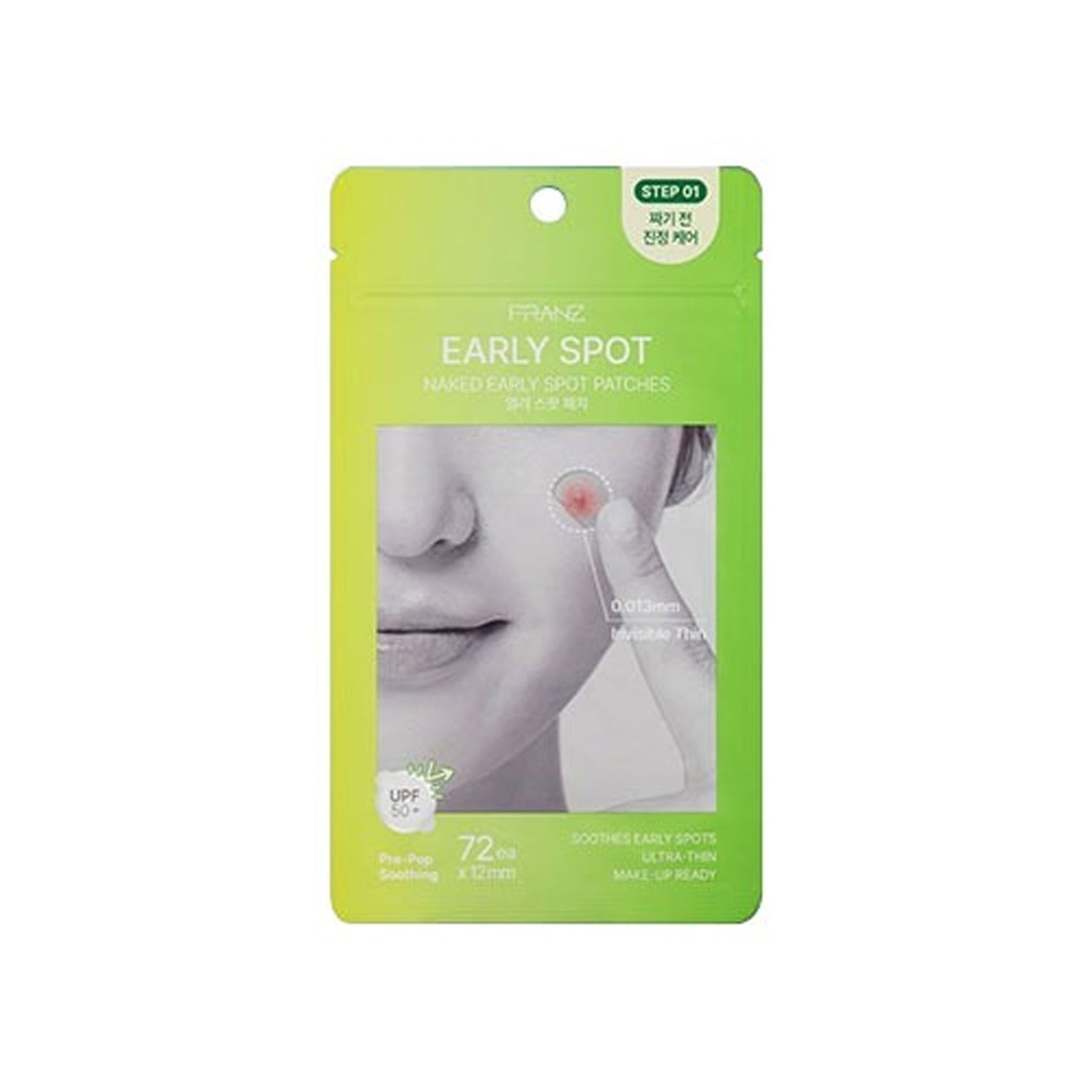 FRANZ Early Spot Naked Early Spot Patch (72ea)