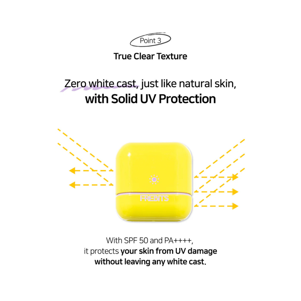 FREBITS Airfit Sun Finishing Stick 01 Pure Violet SPF50+ PA++++ 14g