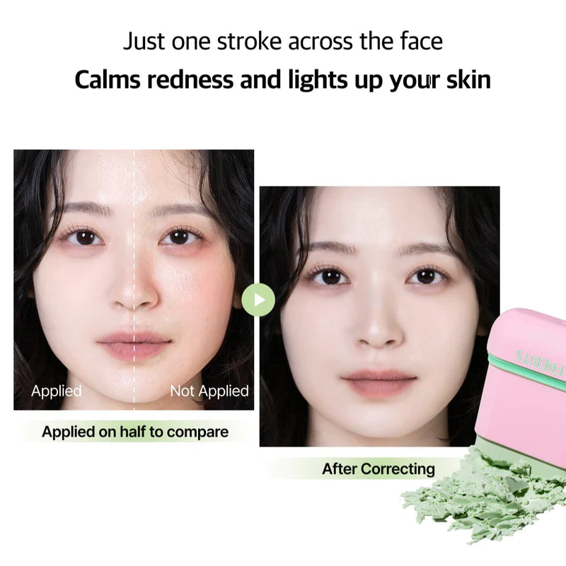 FREBITS Airfit Sun Finishing Stick 02 Clear Green SPF 50+ and PA++++ 14g