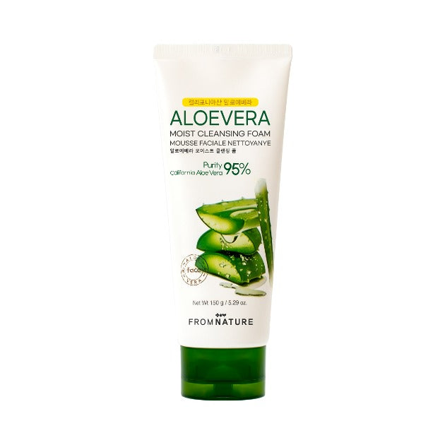 [Expiration imminen] FROMNATURE Aloevera Moist Cleansing Foam 150g