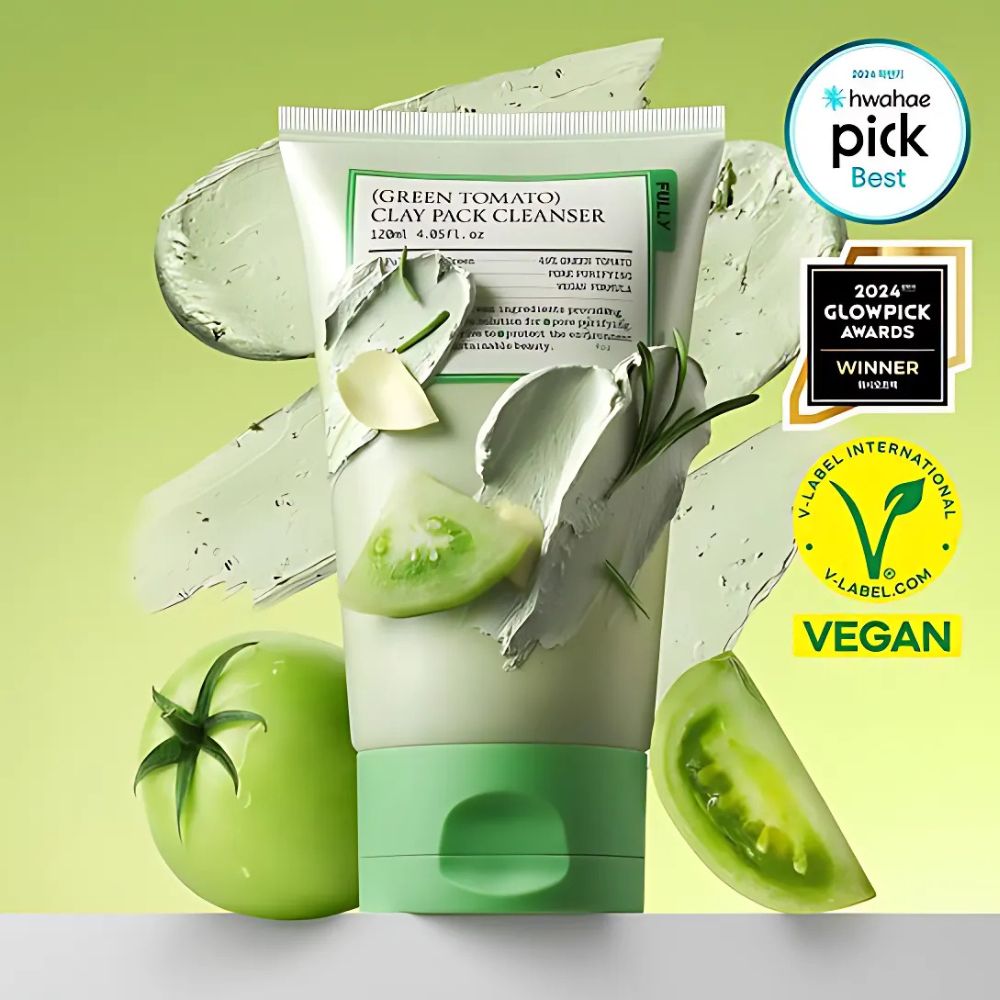FULLY Green Tomato Clay Pack Cleanser 120ml | DODO SKIN – DODOSKIN