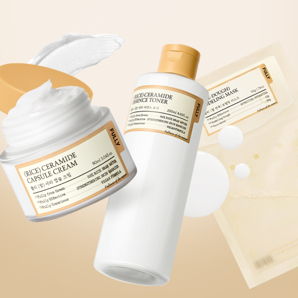 FULLY Rice Ceramide 3-Piece Set