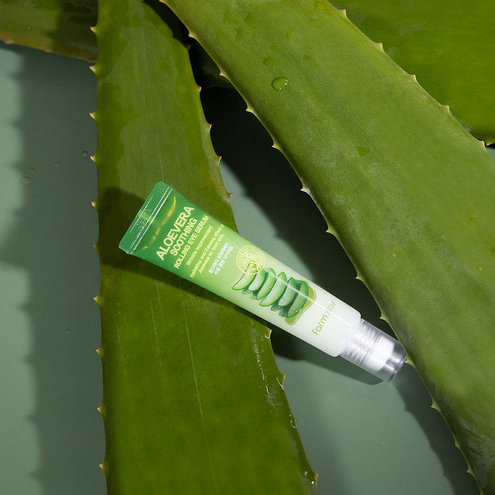 Farmstay Aloe Vera Soothing Rolling Eye Serum 25ml