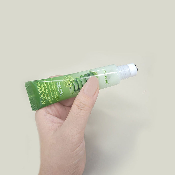 Farmstay Aloe Vera Soothing Rolling Eye Serum 25ml