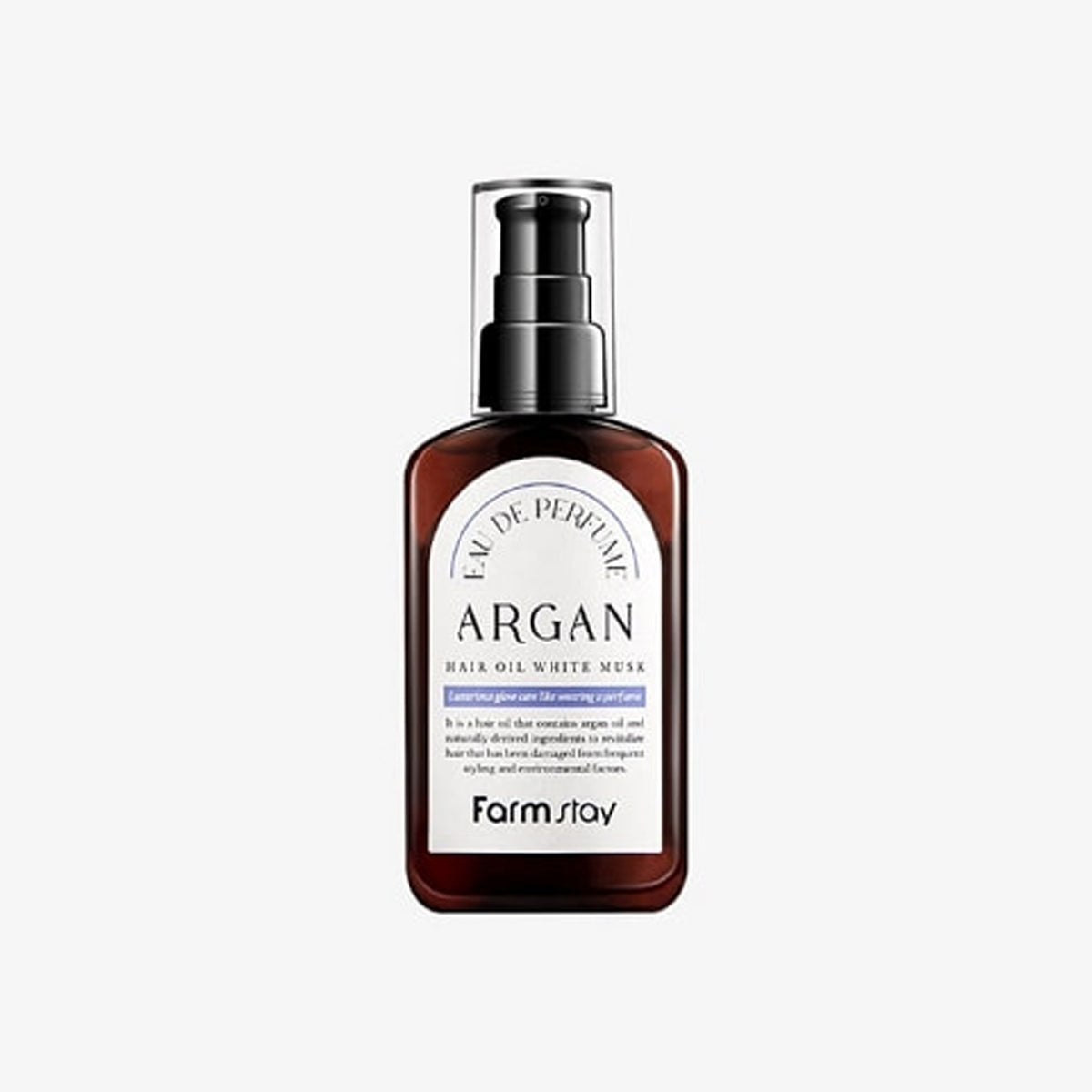 Farmstay Eau de Perfume Argan Hair Oil White Musk 100ml