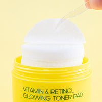 Farmstay Vitamin & Retinol Glowing Toner Pad 140ml (70ea)