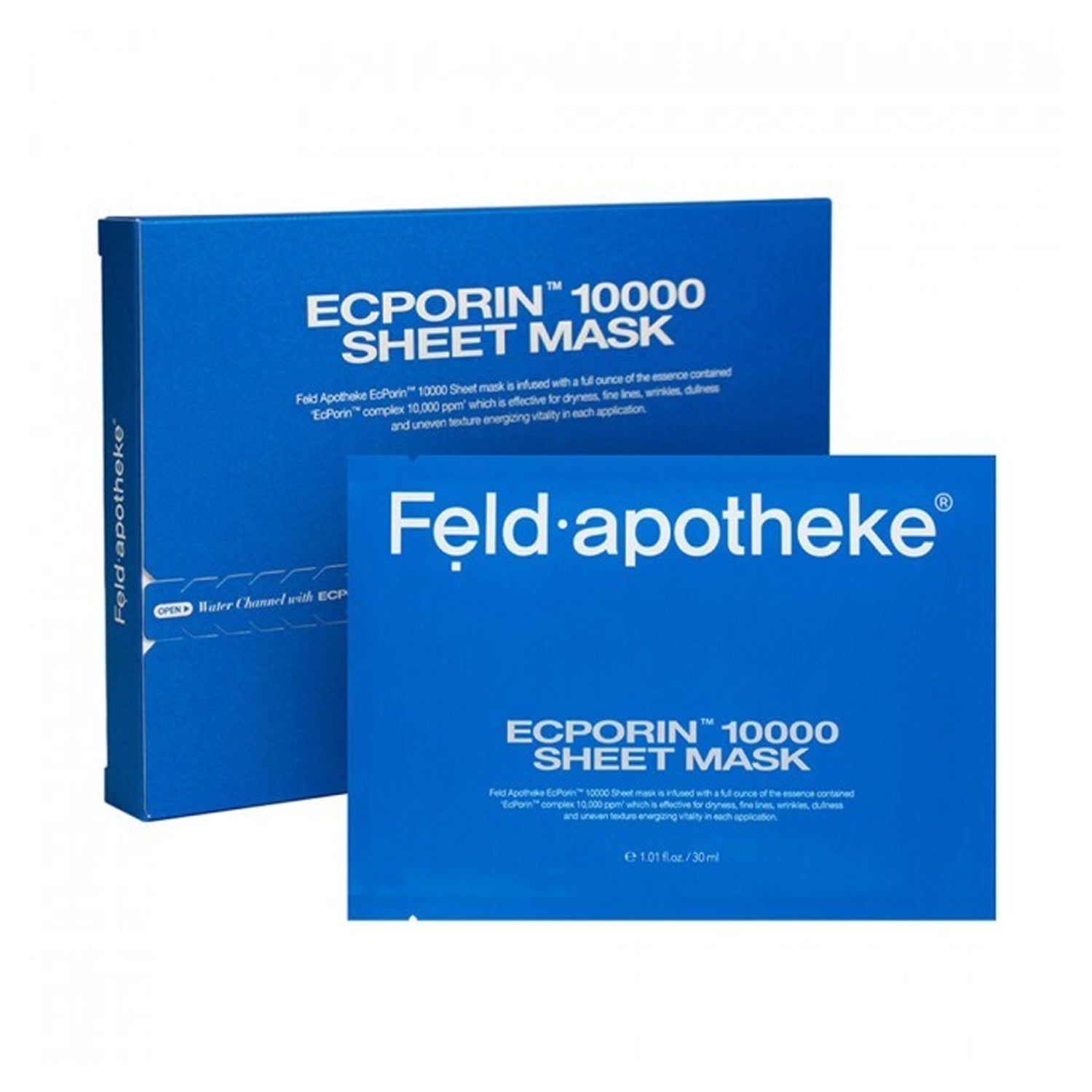 Feld.apotheke Ecporin 10000 Sheet Mask 1 Box (5 Sheets)