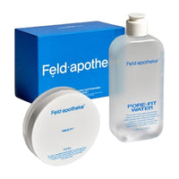 Feld.apotheke [Skin Pack Set] Pore-Fit Water 265ml + Cotton Pads + Tray