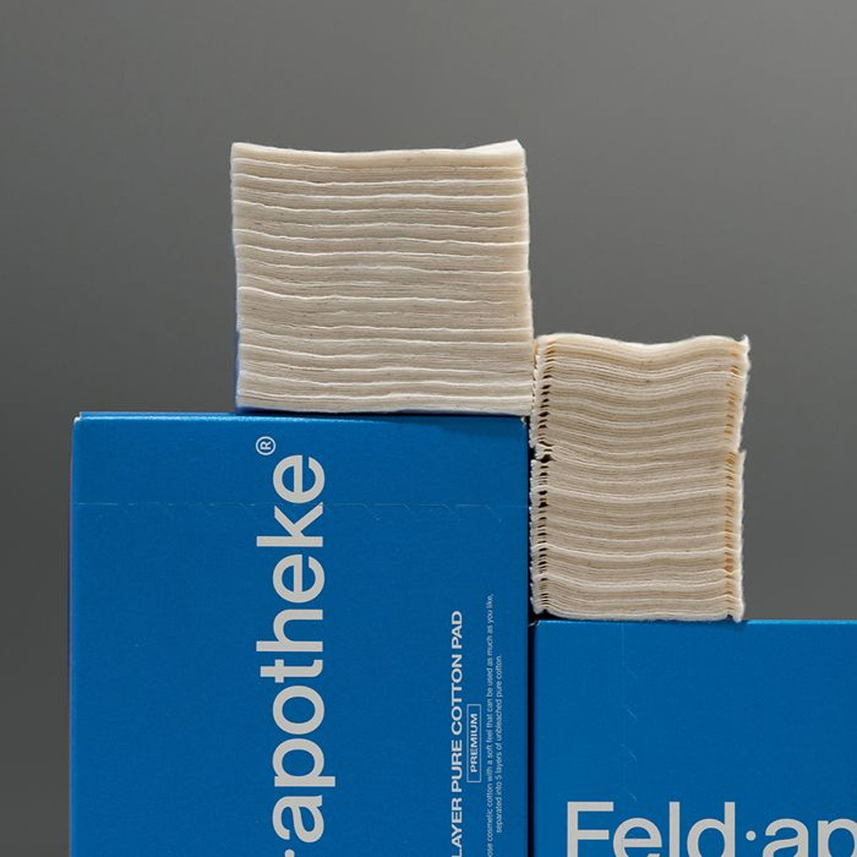 Feld.apotheke [Skin Pack Set] Pore-Fit Water 265ml + Cotton Pads + Tray