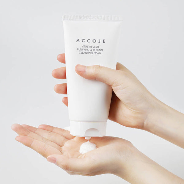 ACCOJE Vital in Jeju Purifying & Peeling Cleansing Foam 150ml