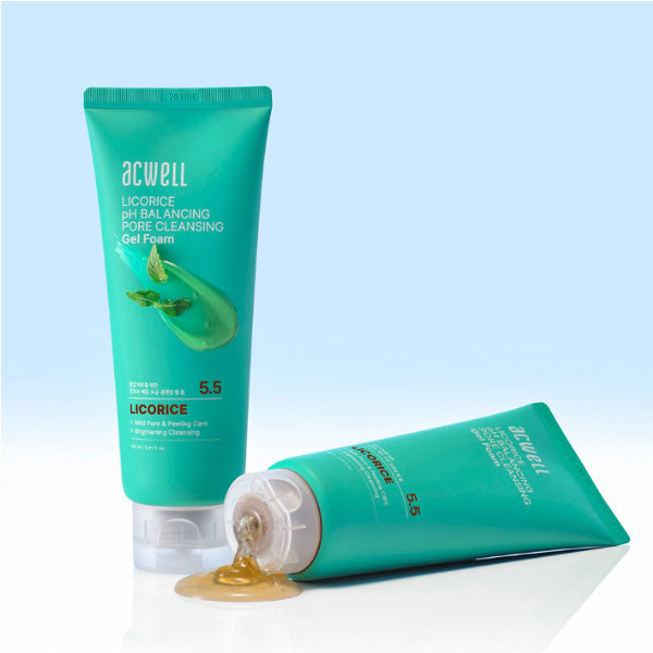 Acwell Licorice Water pH Balancing Pore Cleansing Gel Foam 160ml