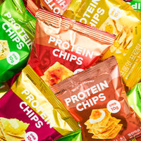 De chips de proteína deal un solo paquete (10 bolsas) 6 sabores
