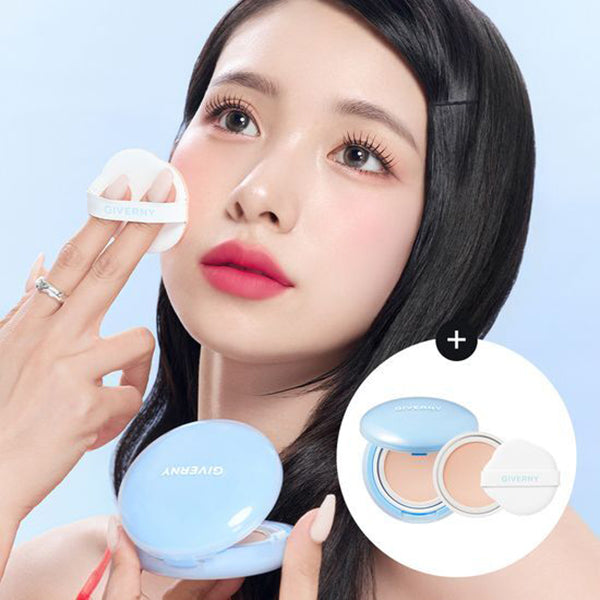 GIVERNY Cloud Mesh Cushion SPF40 PA++ 15g + Refill 3 Colors