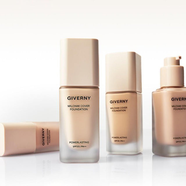 GIVERNY Milchak Cover Foundation SPF30 PA++ 30ml 9 colors | DODO