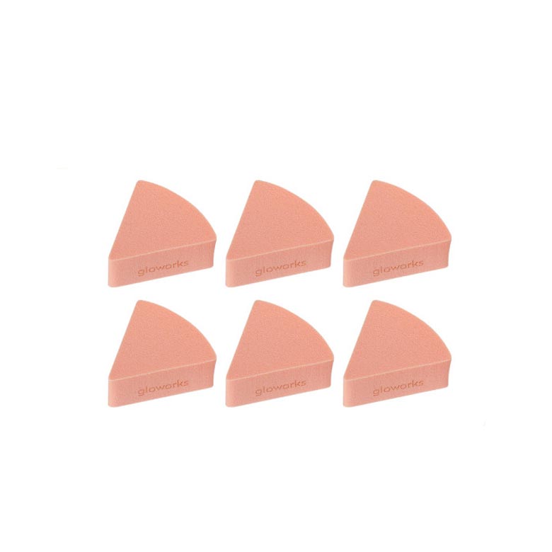 GLOWORKS Non Latex Hydro Puff 6ea - DODOSKIN