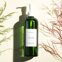 GRAYMELIN Green Light Cleansing Oil 400ml bottle, designed in green hues.