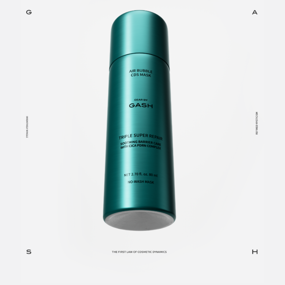 GearbyGASH Air Bubble CDS Mask Pack 80ml (100 Uses)