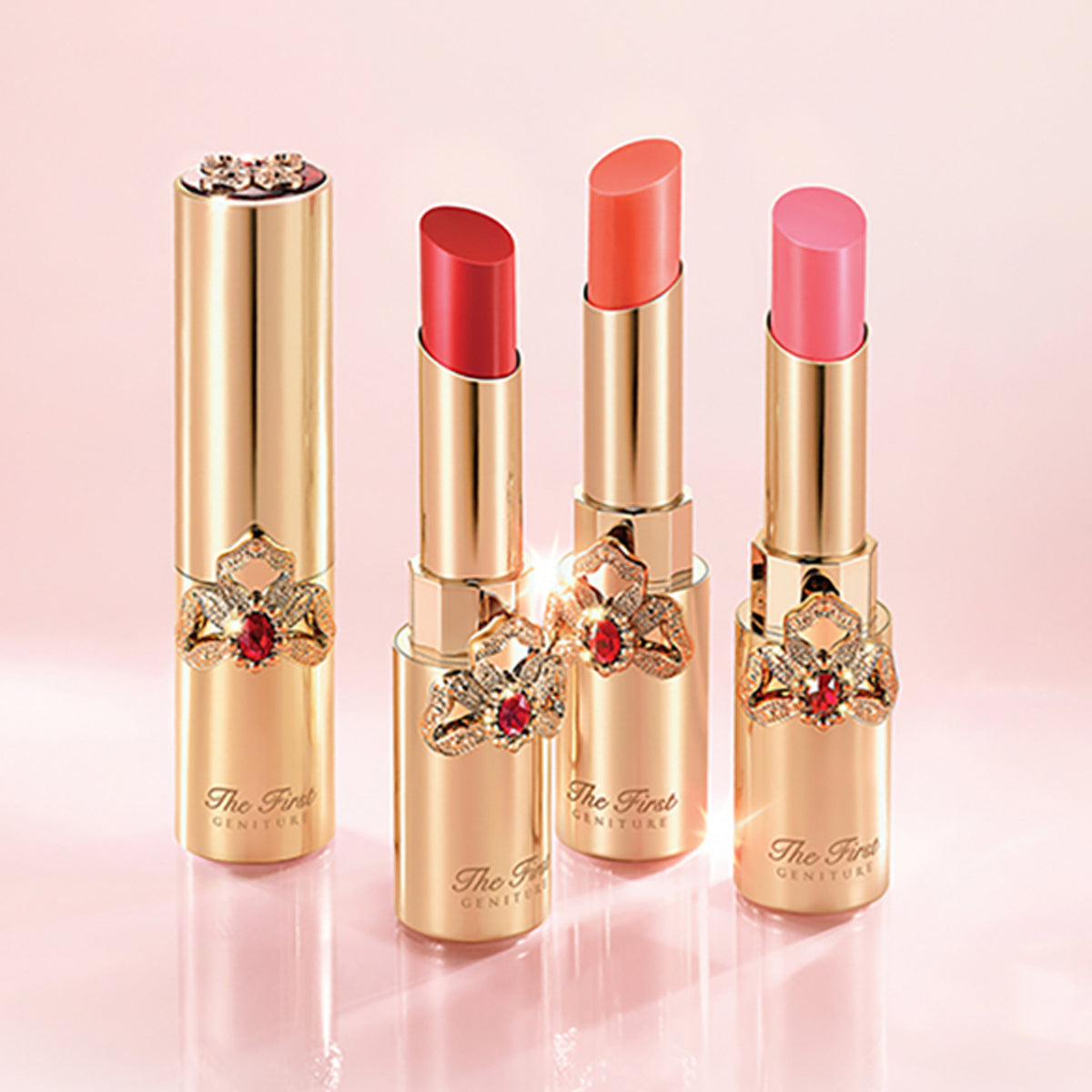 [Gift Packaging] OHUI The First Geniture Lipstick and Lip Balm Duo Holiday Edition