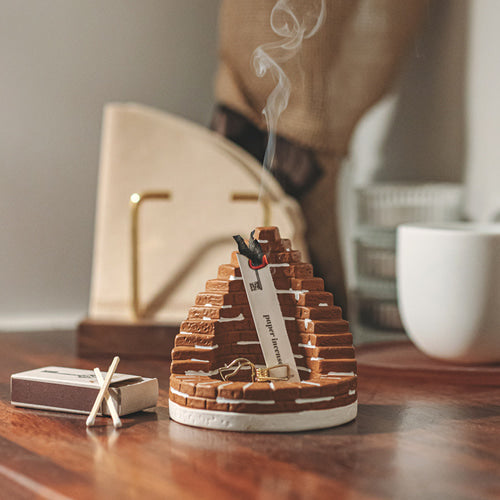 [Gift Packaging] OPTATUM Paper Incense Fireplace Gift Set