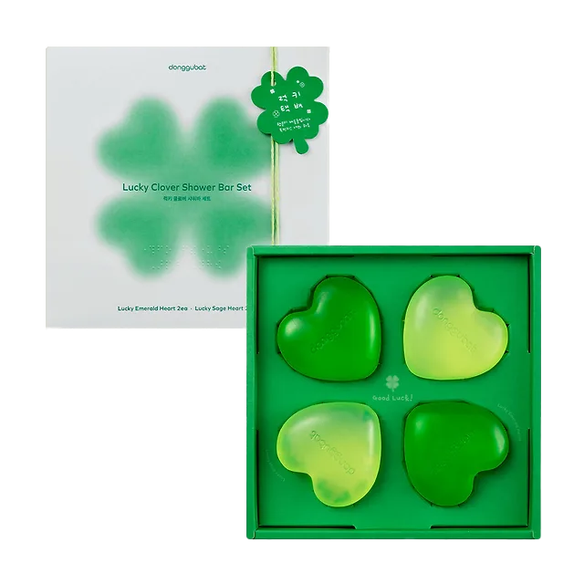 donggubat Lucky Clover Shower Bar set