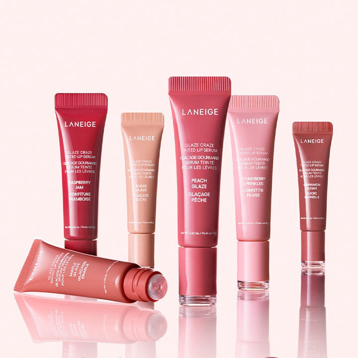 LANEIGE Glaze Craze Tinted Lip Serum 12g 8colors | DODO SKIN