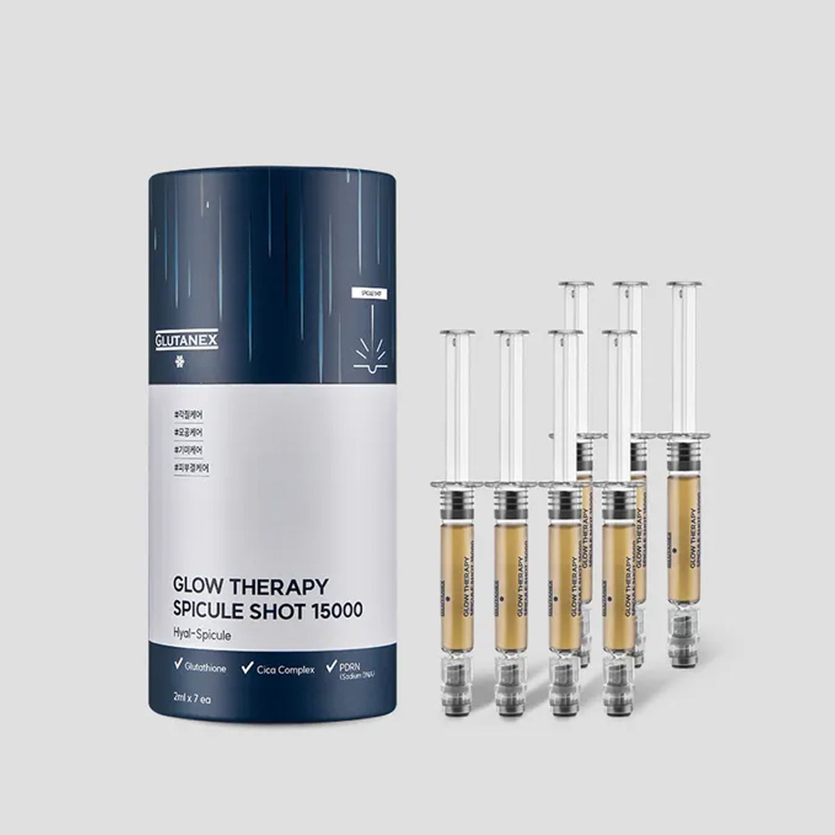 Glutanex Glow Therapy Spicule Shot 15000 2ml x 7ea