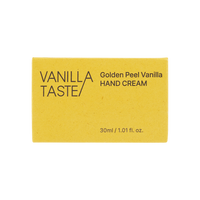 VANILLA TASTE Golden Peel Vanilla Hand Cream 30ml