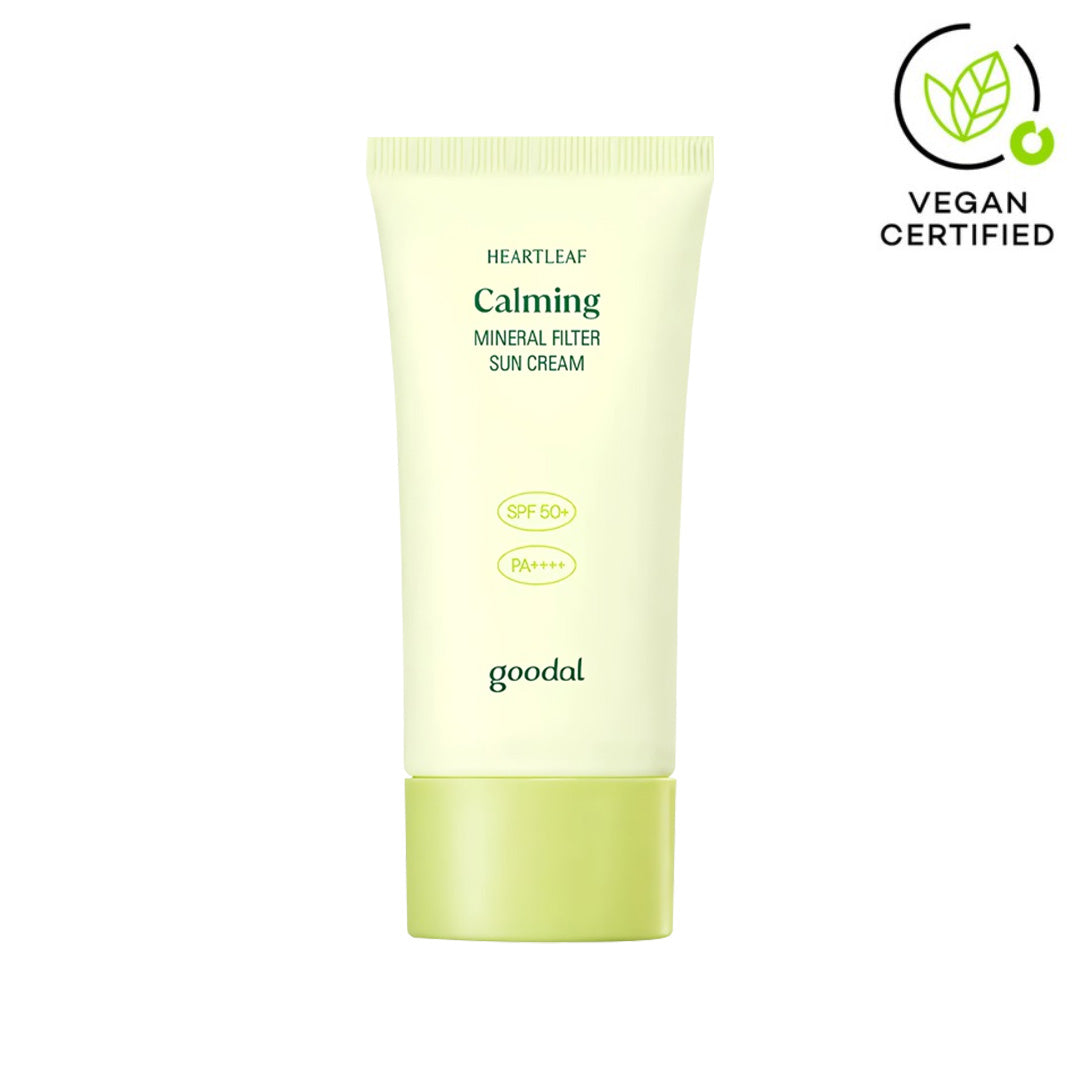 Goodal Heartleaf Calming Mineral Filter Sun Cream 50ml - DODOSKIN