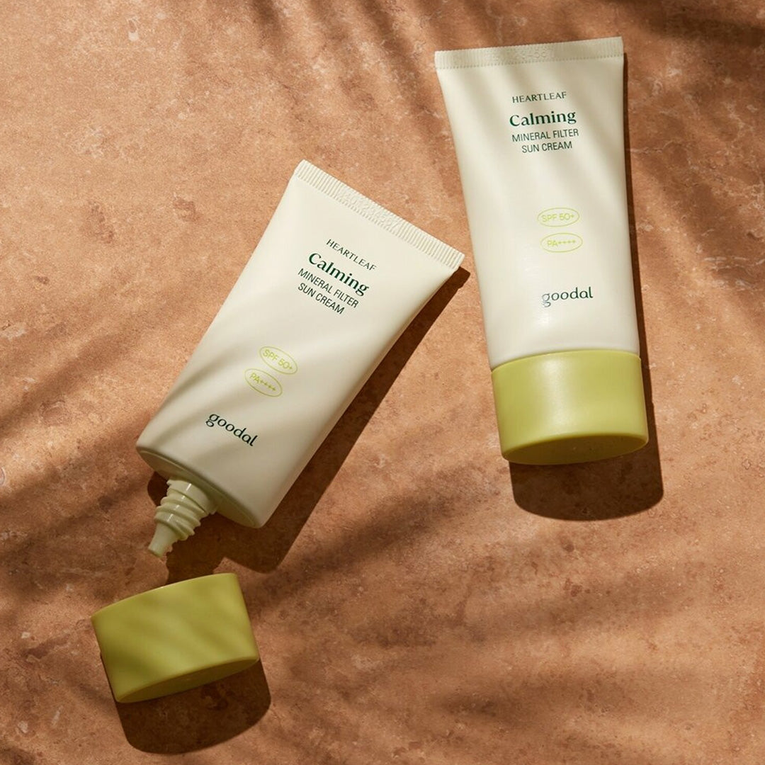 goodal Heartleaf Calming Mineral Filter Sun Cream 50ml | DODO SKIN