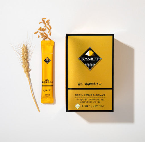 Enzima Kamut de grano de oro G 3G x 150ea (5 meses)
