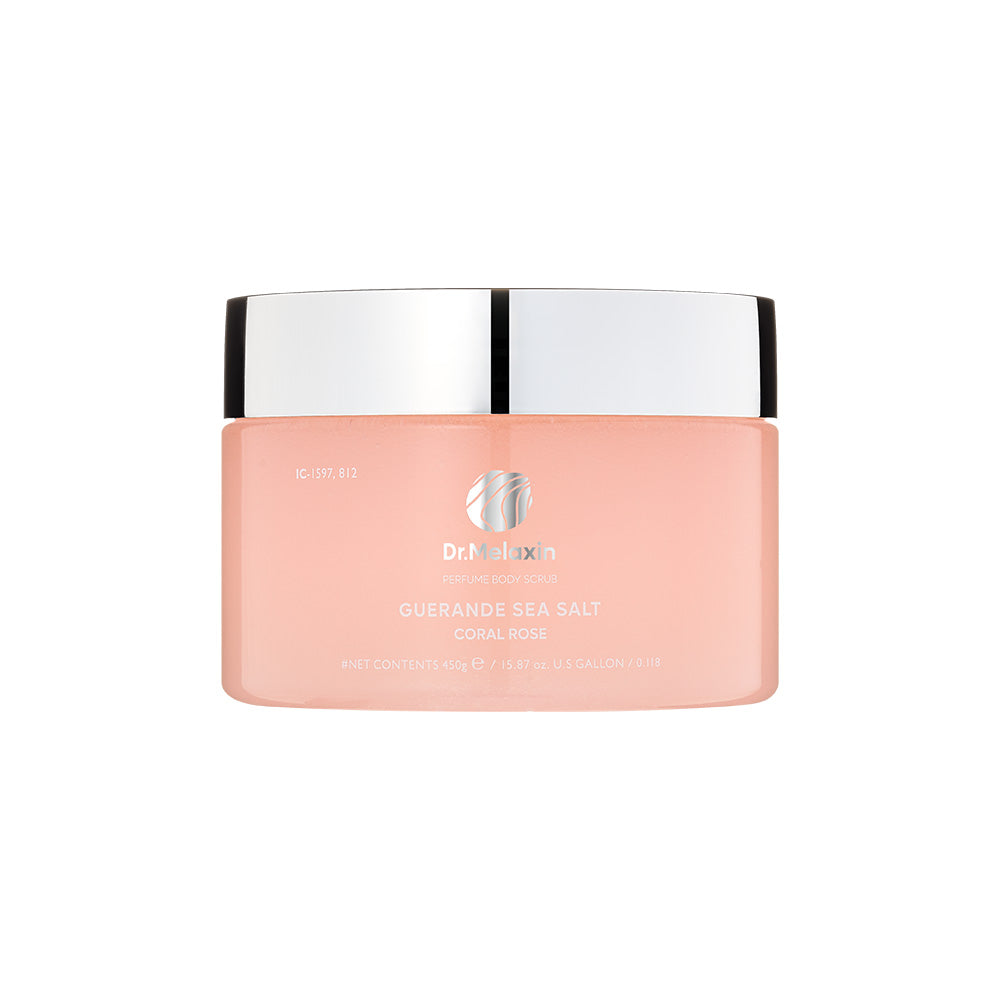 Dr.Melaxin Guerande Sea Salt Perfume Body Scrup Coral Rose 450g