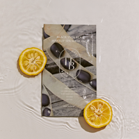 HEVE BLUE Black Yuja Bean Makeup Spa Mask Pack 23ml*10ea