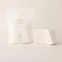 HEVEBLUE Bleach-free Biodegradable Stretchy 100% Cotton Pads 31g 60ea